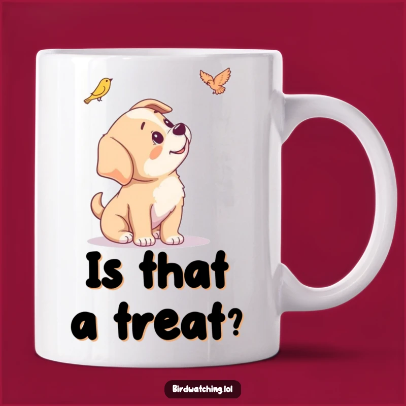 Funny Puppy Mug - Curious Head Tilt Gift for Dog Lovers