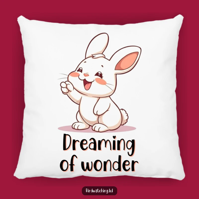 Funny Rabbit Pillow: Soft Giggling Surprise Gift