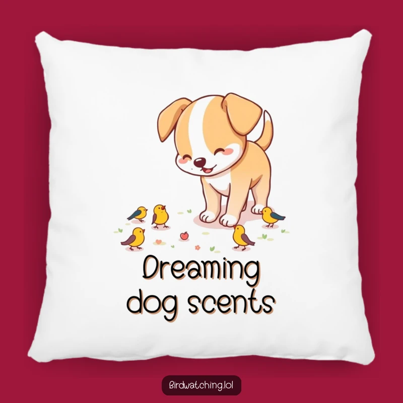 Funny Dog Bird Hunter Pillow - Comfy Cushion for Playful Pups Gift