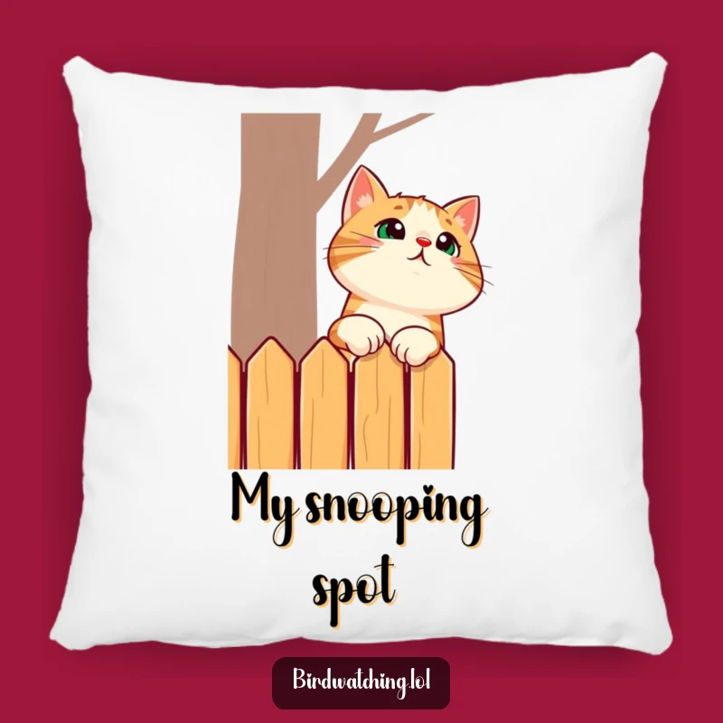 Funny Surprised Cat Neck Stretch Pillow - Comfy Cat Lover Decor