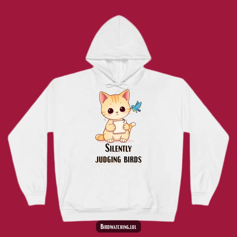Cozy Funny Cat Detective Hoodie - Warm & Whimsical Gift