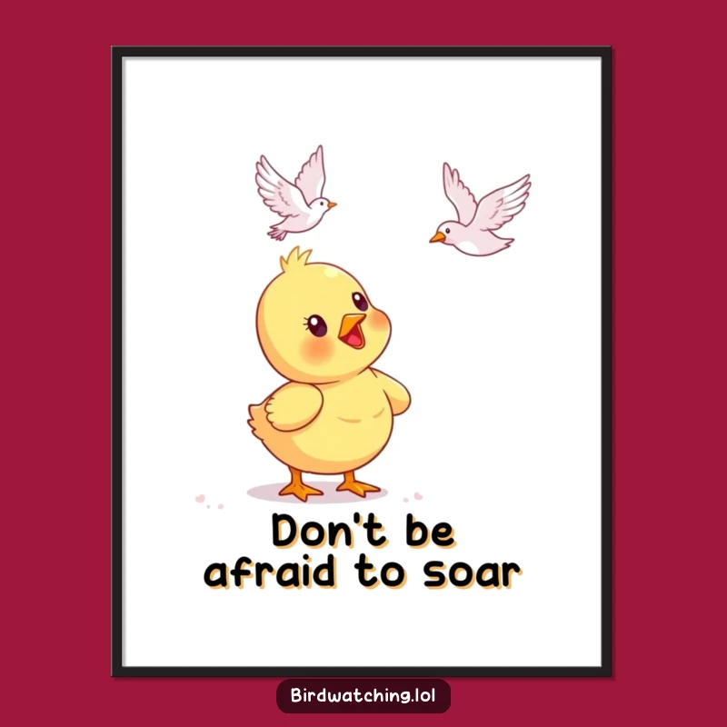 Free Printable Wall Art: Delighted Chick, Hilarious Downloadable Decor!