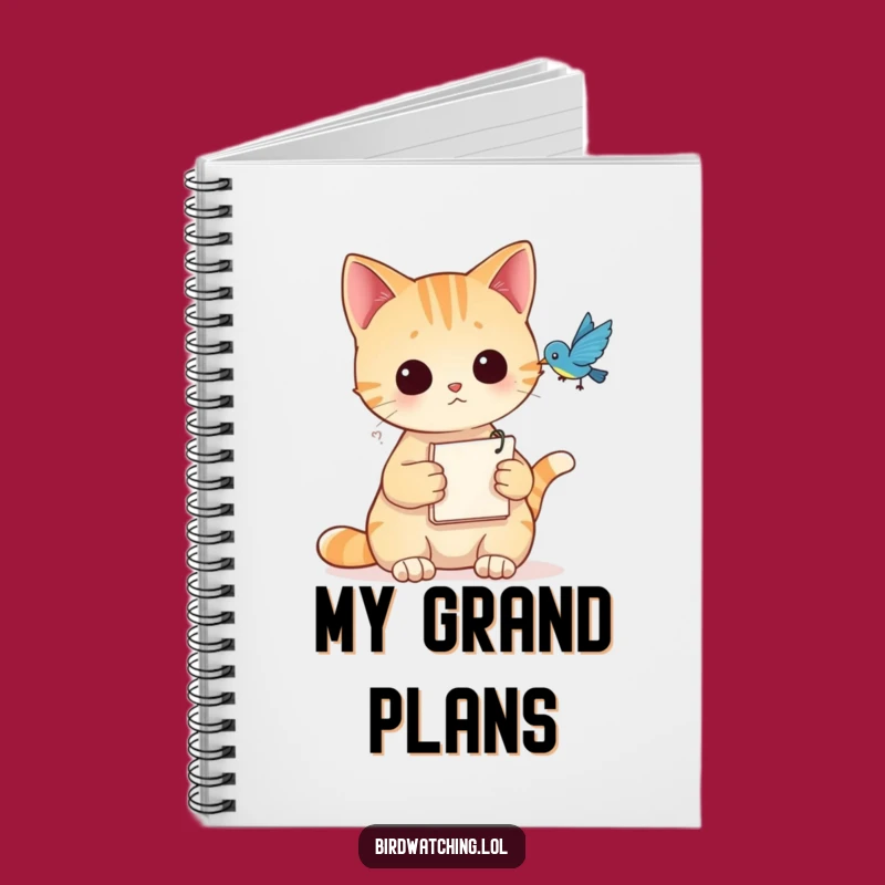 Funny Cat Detective Notebook - Journal Your Observations