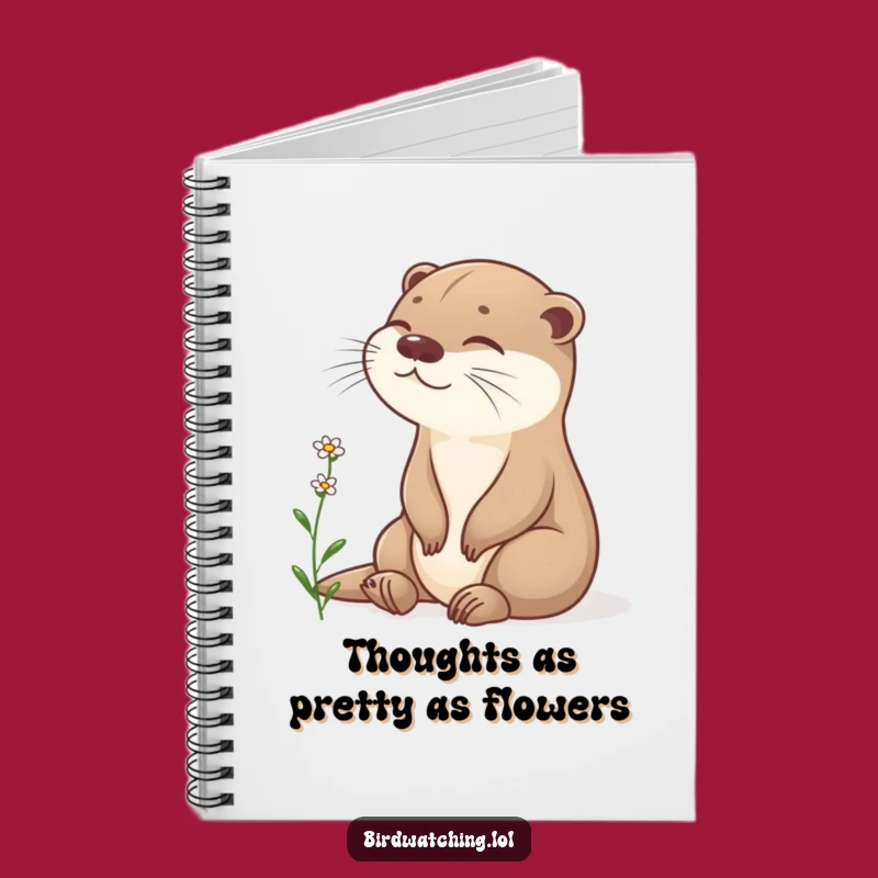 Funny Otter Notebook: Jot Down Peaceful Thoughts, Gift for Calm Souls!