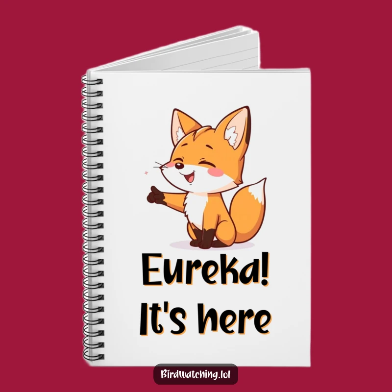 Funny Smiling Fox Notebook: Exciting Pointing Adventure Journal