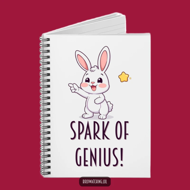 Funny Bunny Notebook: Excited Ideas Journal, Practical Funny Gift for Dreamers