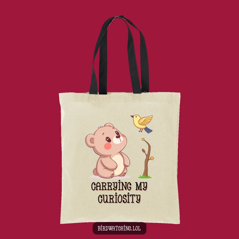 Funny Bear Tote Bag - Carry Your Wonder, A Humorous Gift